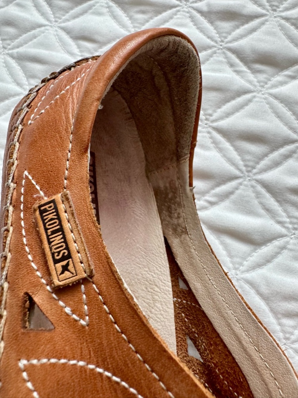 PIKOLINOS Jerez Slip-on Leather Moccasins Flats Size EU 37, US 6.5-7 - Picture 13 of 16